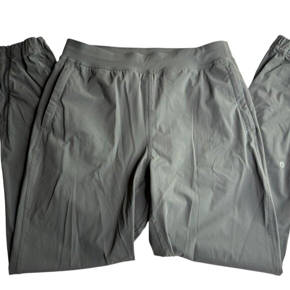 Lululemon Gray Sweatpants Joggers.  Size Women's US 8 (Medium) 28" Inseam - Picture 1 of 9